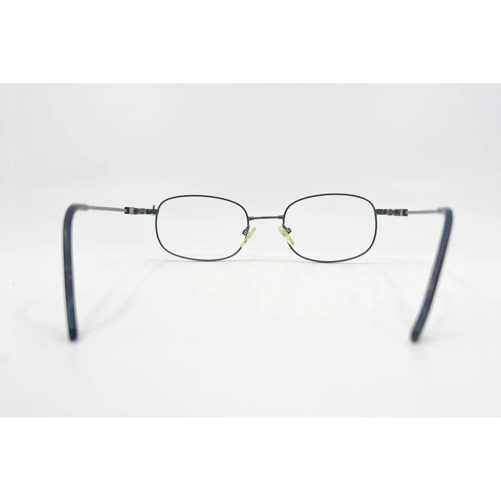 Capri Eyeglasses Mens Gunmetal Oval Metal Frame FX3 50-20-145 39370